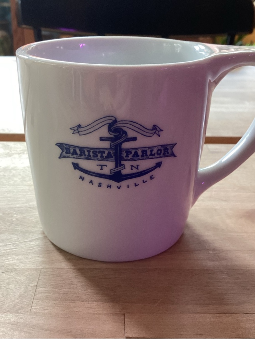 Barista Parlor coffee mug with thick